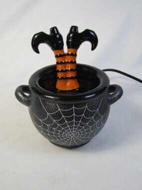 Scentsy Brewed Hex Halloween Wax Warmer - Used - Tested - Works